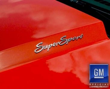 Camaro SS - SuperSport Emblems 2Pc | Polished Stainless Steel