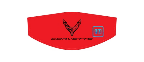 Mono-Black Corvette Flags C8 Trunk Cover Convertible or Coupe