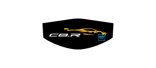 Yellow C8.R Race Car Trunk Cover Convertible or Coupe