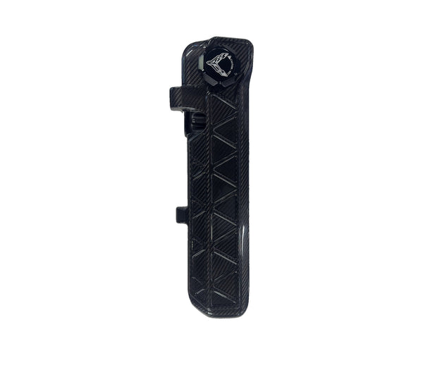 C8 Corvette HTC Coolant Tank Cover - Carbon Fiber pre-order September 2026