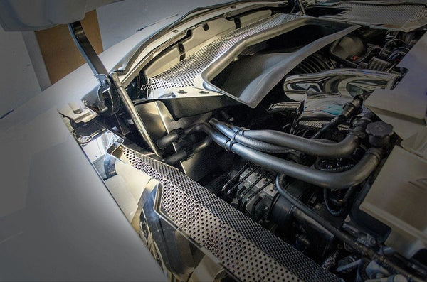2014-2019 C7 / Z51 / Z06 Corvette Stingray - Fan Shroud Cover | Brushed or Polished