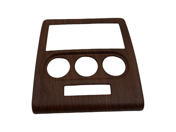 2008–2010 Dodge Challenger Wood Grain Interior Radio Cover
