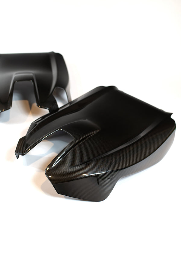 G8X Dry Carbon Fiber Seat Back Covers