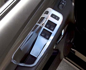 2011-2012 Camaro Convertible - Door Handle Pull/Switch Deluxe Trim Plate 2Pc | Stainless Steel