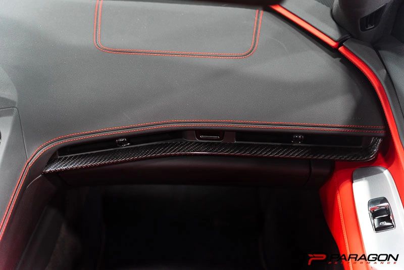 Paragon C8 Corvette 3 Piece Carbon Fiber Interior Trim