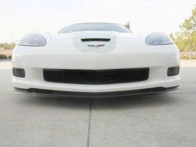 2006-2013 Z06/GS/ZR1/C6 Corvette - Front Grille | Blakk Stealth Stainless Laser Mesh