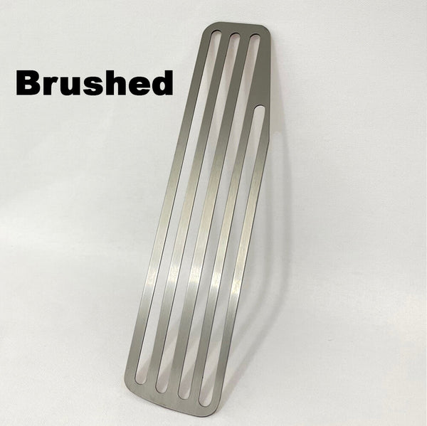 2016-2020 Camaro - Dead Pedal Trim Plate | Stainless Steel, Choose Finish
