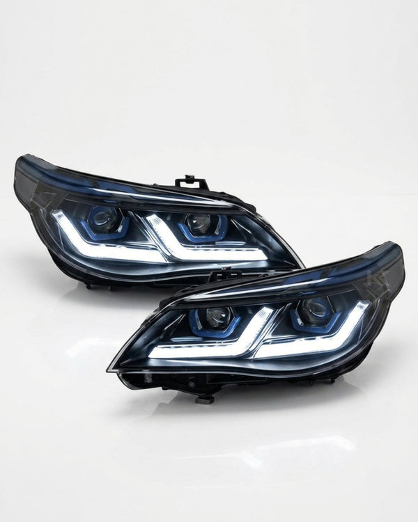 BMW 5-Series E60 E61 525i 530i 535i "Modern Style" LED Headlights (2003-2010)