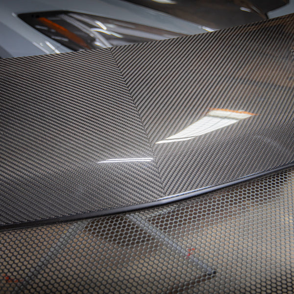 2025-2027 C8 ZR1/ZR1X ZTK Type-OEM Hood Functional Dry Carbon Fiber Double Sided