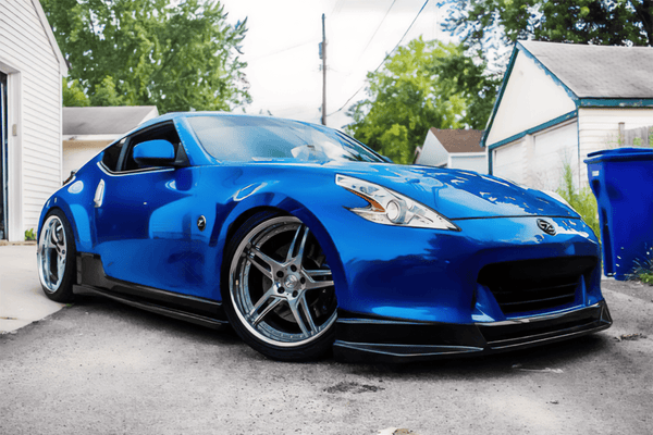 Nissan Fairlady 350z Black SL Style Front Bumper Lip (2002 - 2008)