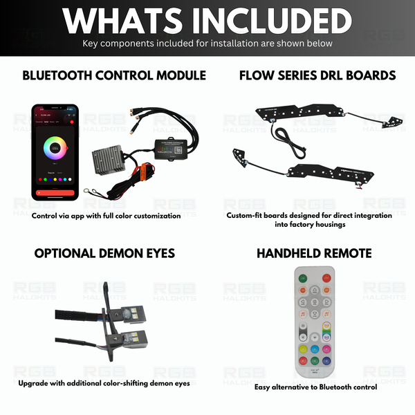 Chevrolet Corvette Multicolor DRL Boards (2014-2019)