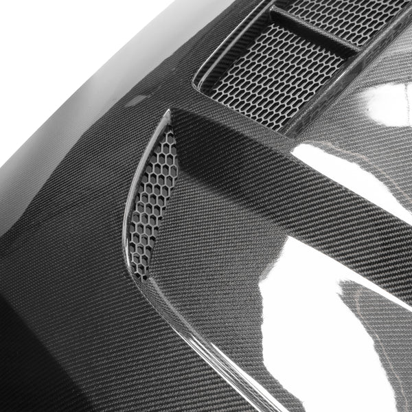 2024-2026 Mustang S650 Type-LM Carbon Fiber Double Sided Hood