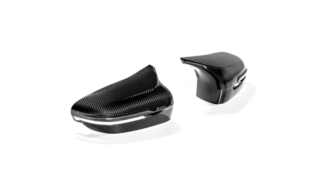 Akrapovic F90 M5 Carbon Mirror Cap Set - Gloss