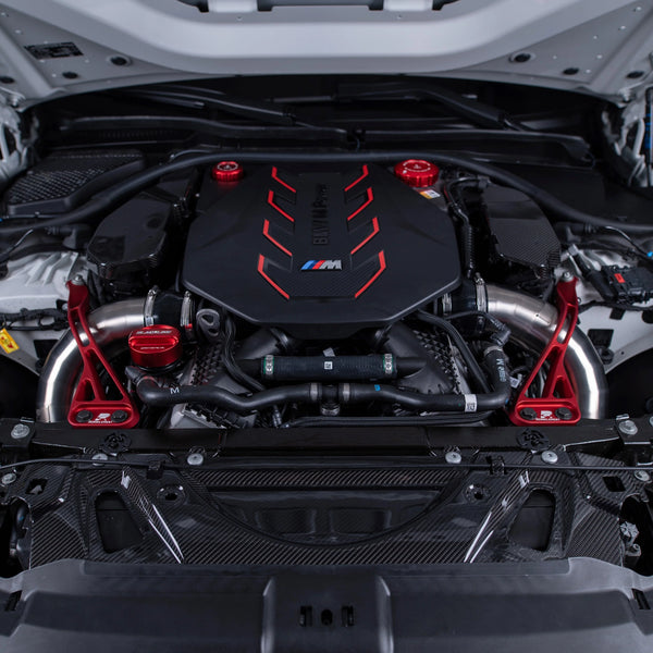 RENNELEMENT G90/G99 M5 BMW CNC Aluminum Strut Brace Set