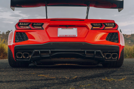 C8 Rear Diffuser