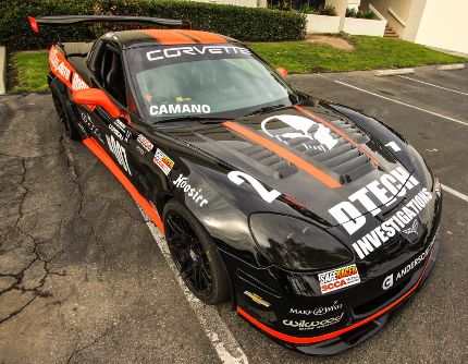 2005-2013 Corvette "World Challenge" Style Vented Carbon Fiber Hood