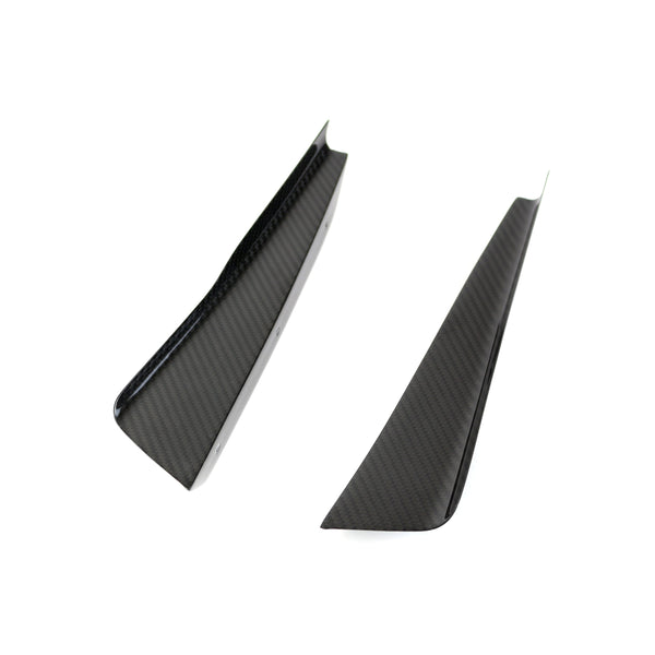 Subaru WRX STI Carbon Fiber Front Bumper Top Canards 2015-2017