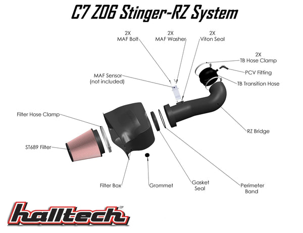Halltech 2015-2019 Corvette C7 Z06 Stinger-RZ