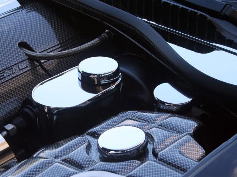 1997-2013 C5/C6 Corvette - Fluid Cap Cover Set 6PC Manual Transmission| Triple Plated Chrome