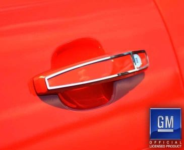 2010-2015 Camaro - Exterior Door Handle Trim 2Pc | Polished Stainless Steel