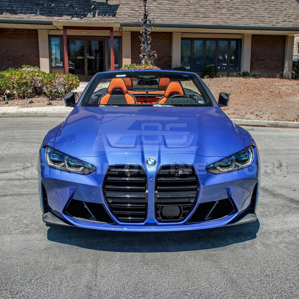 21-Up BMW G82 G83 M4 Carbon Fiber Extended Front Side Splitter