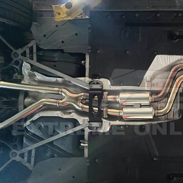 2015-2020 BMW F80 M3 F82 F83 M4 Resonated Mid Pipe Exhaust