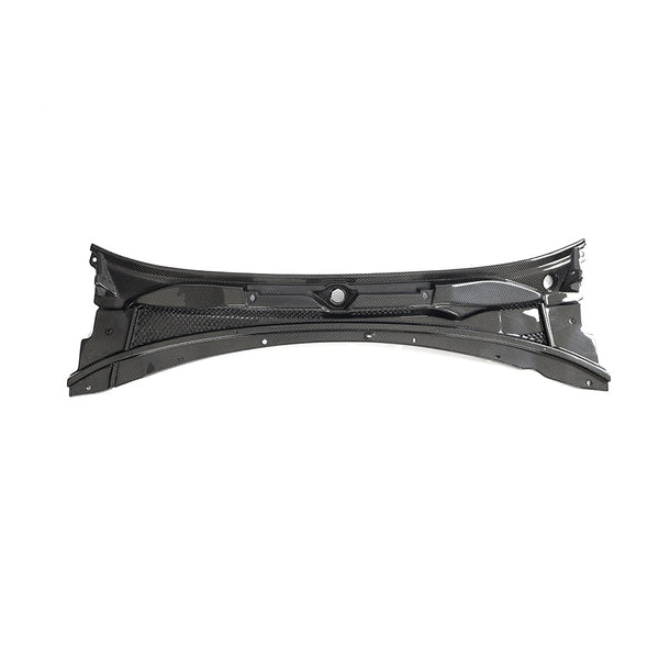 2016-2025 Chevy Camaro ZL1 SS RS LT Front Windshield Cowl Gloss Carbon Fiber