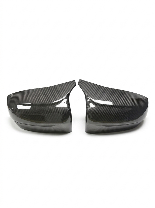 BMW 5 Series F90 M5 M Style Carbon Fiber Side Mirror Cover (2018+)