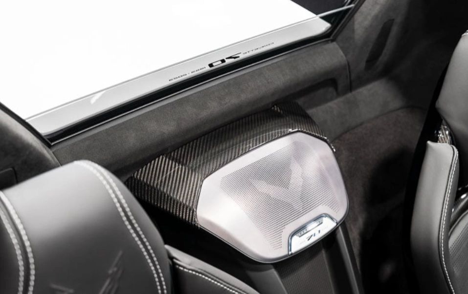 CCS C8 Corvette Carbon Fiber Waterfall Speaker Trim Cover - HTC