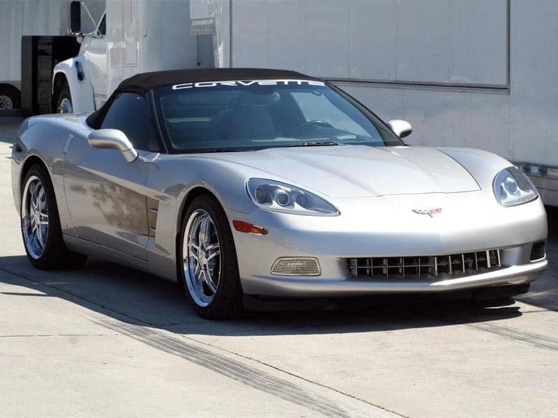 2005-2013 C6 Corvette - Billet Style Driving Light Covers 2Pc | Polished Stainless Steel