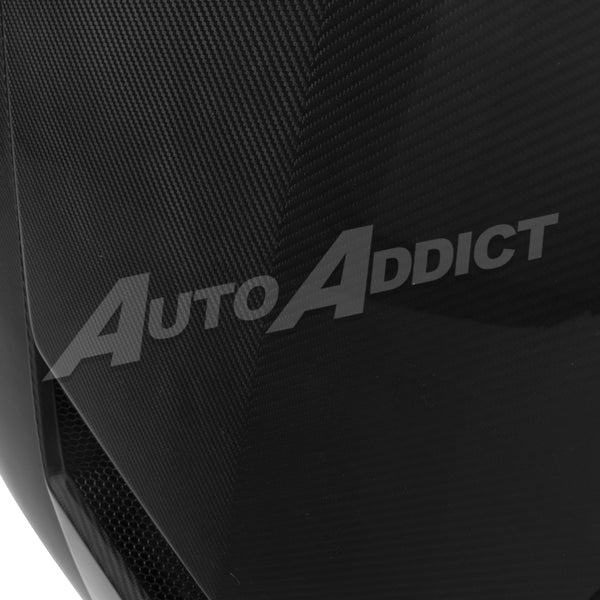 2020-2026 Cadillac CT5/V-Blackwing Heritage Spec Pre-Preg V-Shaped Double Sided Carbon Fiber Hood