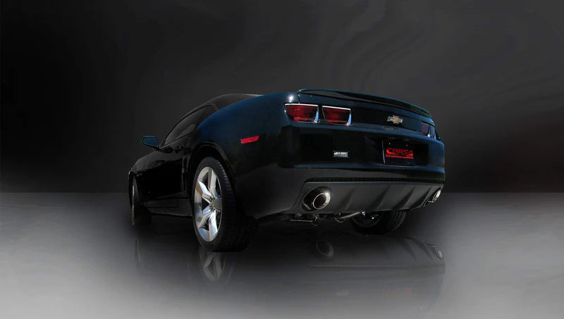 Sport / Cat-Back 4.0 in Single Tips | 2010-15 Camaro SS w.o GFX Coupe Auto (14952 / 14952BLK)