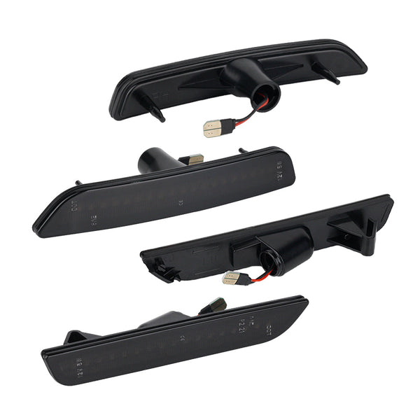 2010-2014 Ford Mustang RGB Smoked LED Side Markers