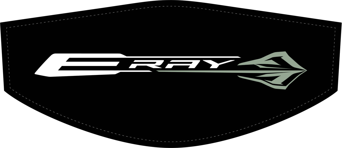 Factory Color E-Ray Logo C8 Trunk Cover