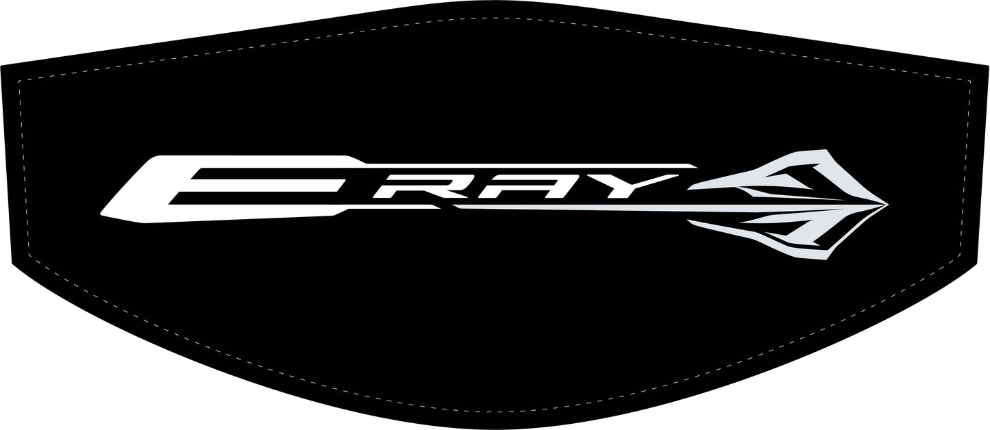 Factory Color E-Ray Logo C8 Trunk Cover