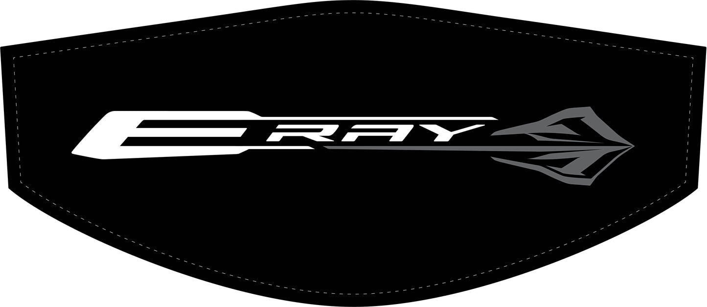 Factory Color E-Ray Logo C8 Trunk Cover