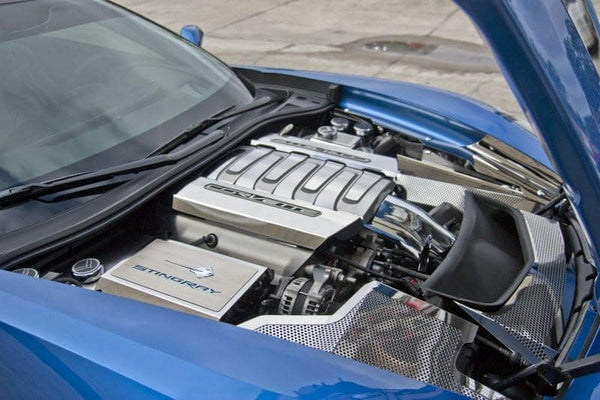 2014-2019 Corvette Z06/Z51/C7 Stingray - Vent Tube Cover | Stainless Steel,