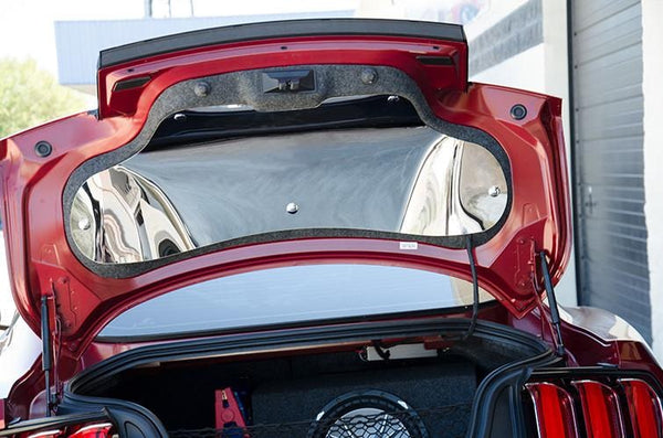 2015-2020 MUSTANG - TRUNK LID PANEL | POLISHED STAINLESS STEEL