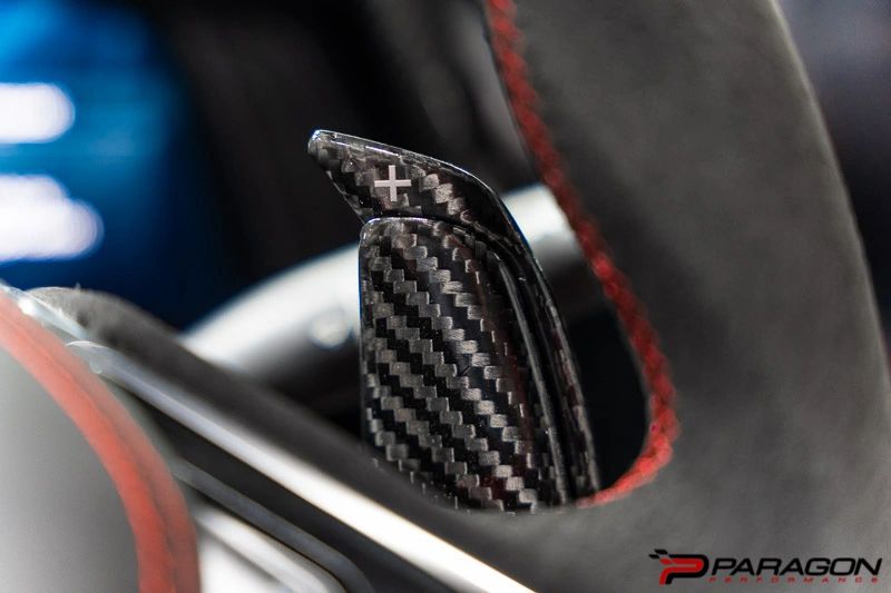 Paragon C8 Corvette Carbon Fiber Paddle Shifter Covers