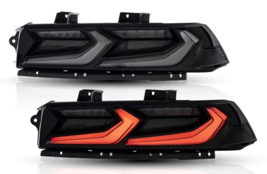 2014-2015 Chevy Camaro Umbra LED Taillights Gloss Black/Smoke Lens