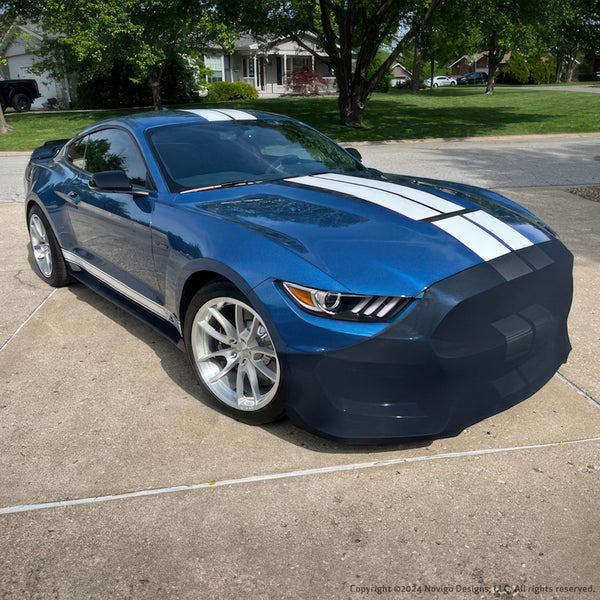 NoviStretch 6th & 7th Gen Mustang Front Bumper Mask