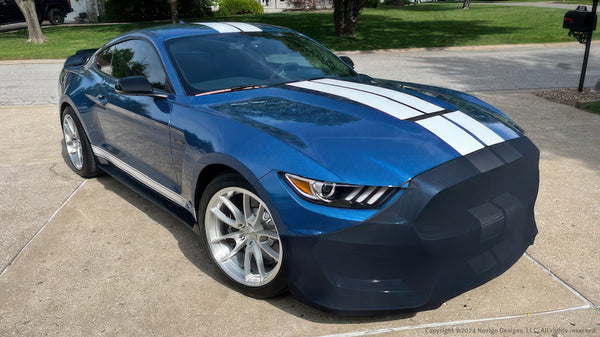 NoviStretch 6th & 7th Gen Mustang Front Bumper Mask