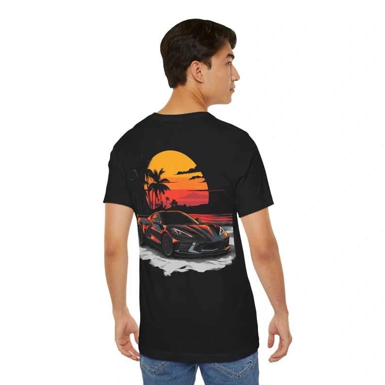 CForce Performance Series - Black C8 Tropical T-Shirt