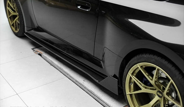 AD Style Dry Carbon Fiber Side Skirt for BMW G87 M2 2023+