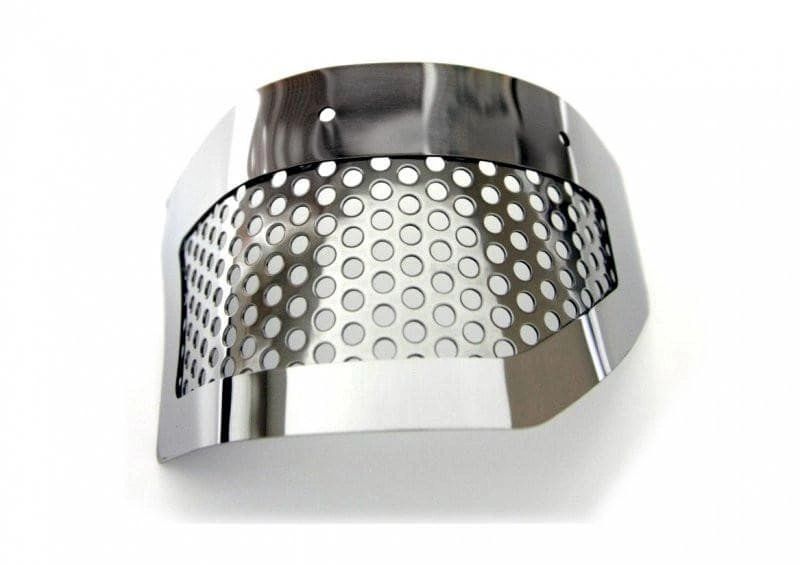 2009-2012 Corvette ZR1 only - Power Steering Cover Perforated | Polished Stainless Steel