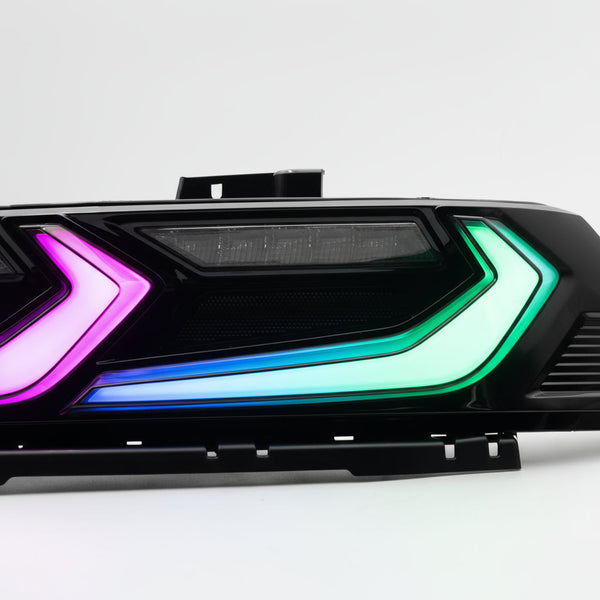 2014-2015 Chevy Camaro Umbra LED Taillights – Gloss Black/Smoke Lens