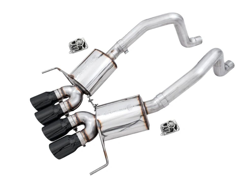 AWE Touring Edition Axleback Exhaust for C7 Corvette Stingray / Z51 / Grand Sport / Z06 / ZR1