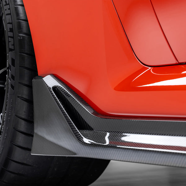 2023-Up BMW G87 M2 Exterior Vorsteiner Performance BMW G8X M2 VRS Aero Vented Fenders with Side Skirts Carbon fiber PP 2X2 Glossy V-Style™️