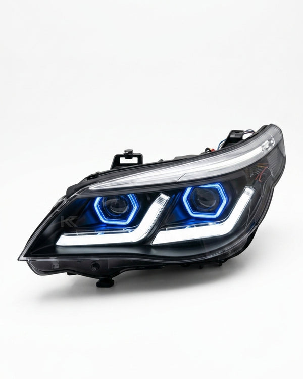 BMW 5-Series E60 E61 525i 530i 535i "Modern Style" LED Headlights (2003-2010)