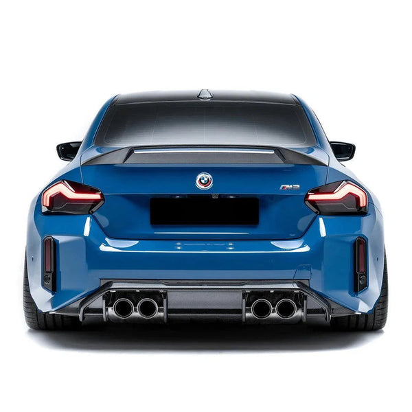 G87 Dry Carbon Fiber AD Style High Kick Trunk Spoiler